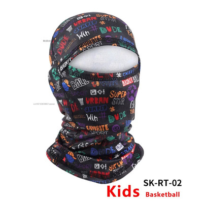 Modni balaclava šešir za roditelje, dijete, crtane filmove, pokriva cijelo lice Skijaška kapa s plišanim vanjskim toplim šalovima za planinarenje, kape, otporne na vjetar