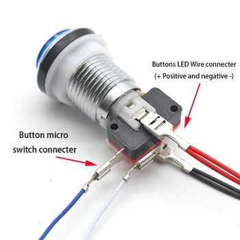 1 Set Zero Delay With 5V Arcade Game USB Encoder Joystick pushtoons kit for PC MAME Raspberry Pi Retropie Projects Perfect