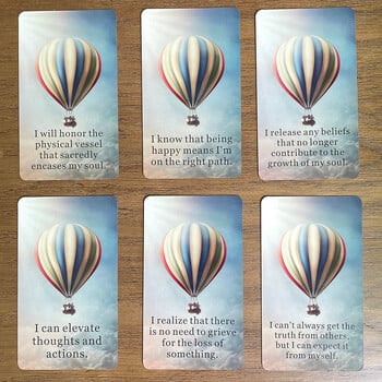 Self Awakening Affirmation Cards 12x7cm Clarity Oracle Deck Λέξεις-κλειδιά Ταρώ Αγγλικά 52-κάρτες Divination Prophecy