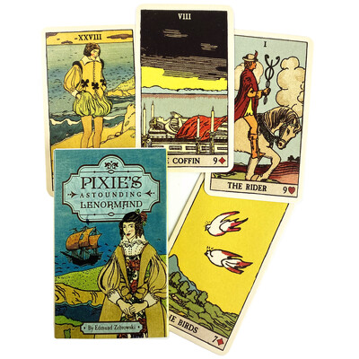 Christopher Butler Healing Light Lenormand Oracle Cards de înaltă calitate, divinație, ghicitor, carte de tarot, joc de masă pentru petrecere