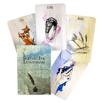 Christopher Butler Healing Light Lenormand Oracle Cards de înaltă calitate, divinație, ghicitor, carte de tarot, joc de masă pentru petrecere