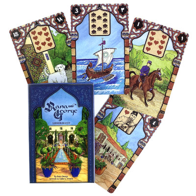 Christopher Butler Healing Light Lenormand Oracle Cards de înaltă calitate, divinație, ghicitor, carte de tarot, joc de masă pentru petrecere