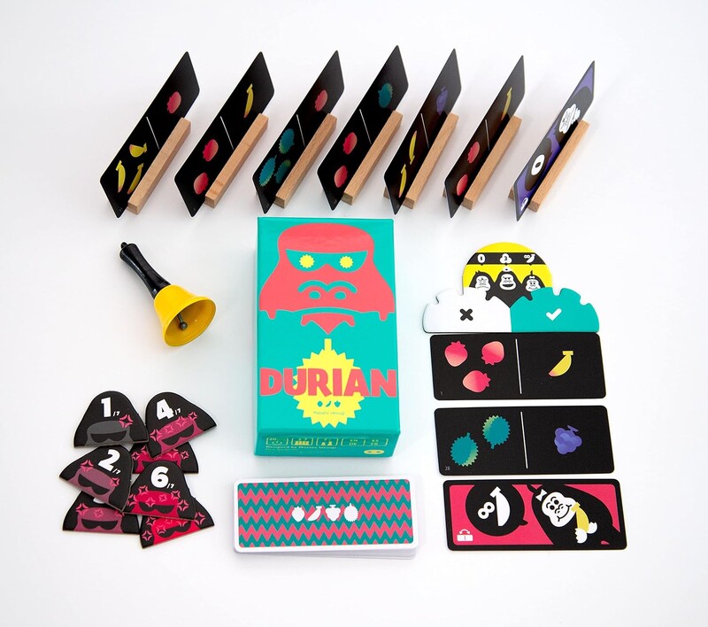 Zábavná kartová hra s durianmi na stretnutia a prelomenie ľadov