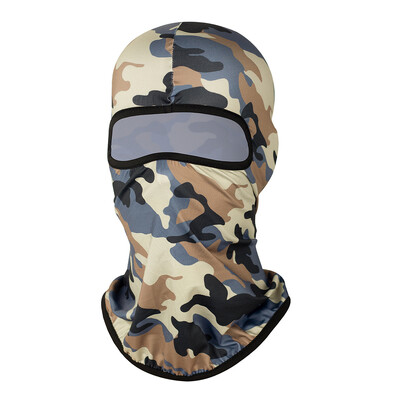 Motociklistička balaclava za muškarce Skijaška maska Biciklistička kapa s kapuljačom Kamuflažna prozračna planinarska marama Kaciga s kacigom za cijelo lice