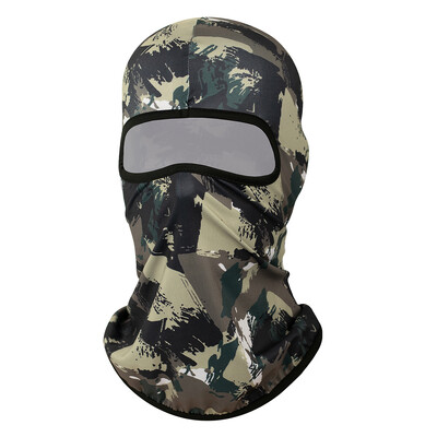 Motociklistička balaclava za muškarce Skijaška maska Biciklistička kapa s kapuljačom Kamuflažna prozračna planinarska marama Kaciga s kacigom za cijelo lice