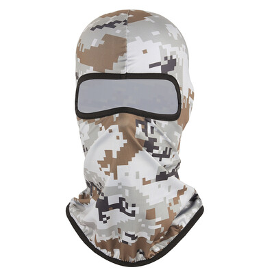 Motociklistička balaclava za muškarce Skijaška maska Biciklistička kapa s kapuljačom Kamuflažna prozračna planinarska marama Kaciga s kacigom za cijelo lice