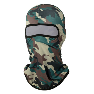 Motociklistička balaclava za muškarce Skijaška maska Biciklistička kapa s kapuljačom Kamuflažna prozračna planinarska marama Kaciga s kacigom za cijelo lice