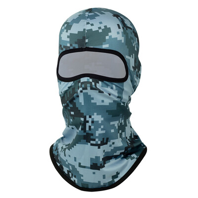 Motociklistička balaclava za muškarce Skijaška maska Biciklistička kapa s kapuljačom Kamuflažna prozračna planinarska marama Kaciga s kacigom za cijelo lice