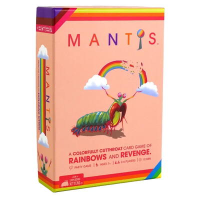 Exploding Kittens Mantis Игри с карти Забавни семейни игри Нощни Популярни детски игри Colorfully Cutthroat of Rainbows and Revenge Board