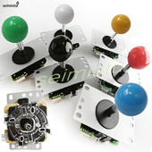 Copy Sanwa arcade joystick cu cap rotund, poate fi folosit pentru consola de jocuri, 5pin