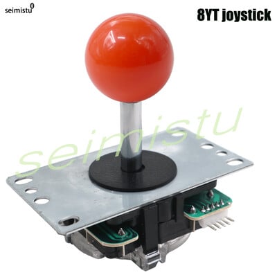 Copy Sanwa arcade joystick cu cap rotund, poate fi folosit pentru consola de jocuri, 5pin