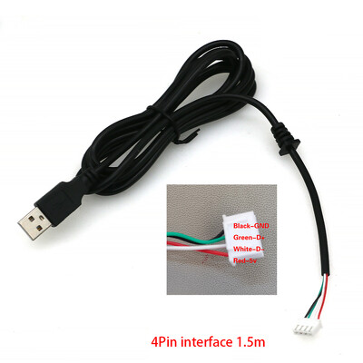 JST 4P 5Pins Usb 2.0 Kabel Arcade Game Joystick Controller Encoder Žični svežanj Hitbox Pc Ps3 Xinmotek Zero Delay Board Connect