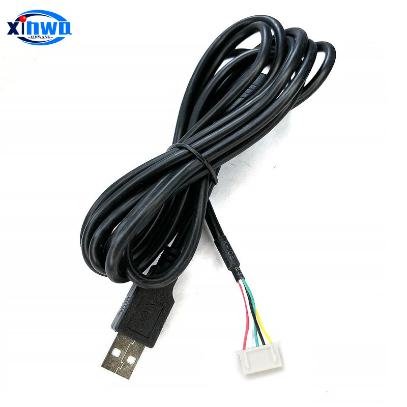 JST 4P 5Pins Usb 2.0 Kabel Arcade Game Joystick Controller Encoder Žični svežanj Hitbox Pc Ps3 Xinmotek Zero Delay Board Connect