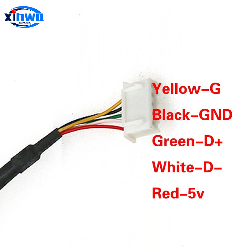 JST 4P 5Pins Usb 2.0 Kabel Arcade Game Joystick Controller Encoder Žični svežanj Hitbox Pc Ps3 Xinmotek Zero Delay Board Connect