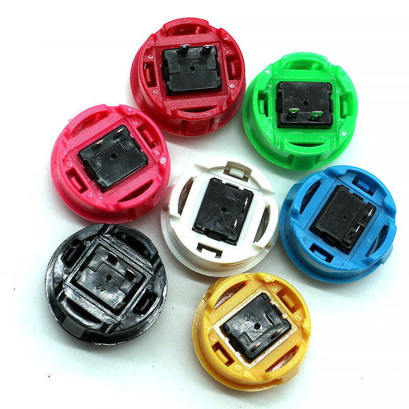 30 MM 24 MM kratki gumb s mikroprekidačima Prekidač za pokretanje Kopiraj SANWA OBSF-30 /24 DIY Arcade Console Joystick Game Machine