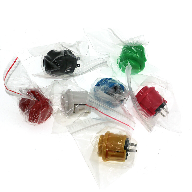 30 MM 24 MM kratki gumb s mikroprekidačima Prekidač za pokretanje Kopiraj SANWA OBSF-30 /24 DIY Arcade Console Joystick Game Machine