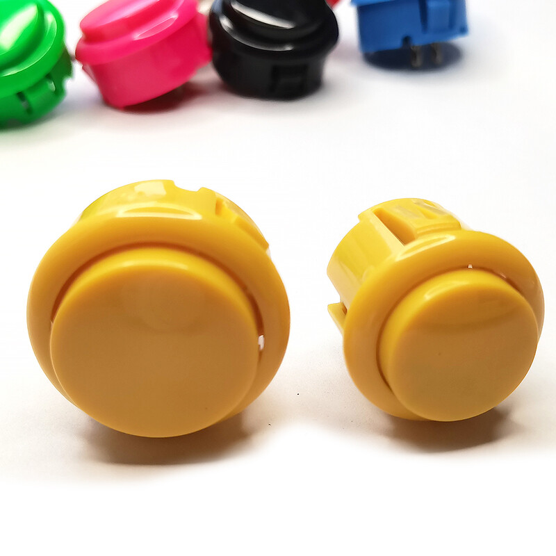 30 MM 24 MM kratki gumb s mikroprekidačima Prekidač za pokretanje Kopiraj SANWA OBSF-30 /24 DIY Arcade Console Joystick Game Machine