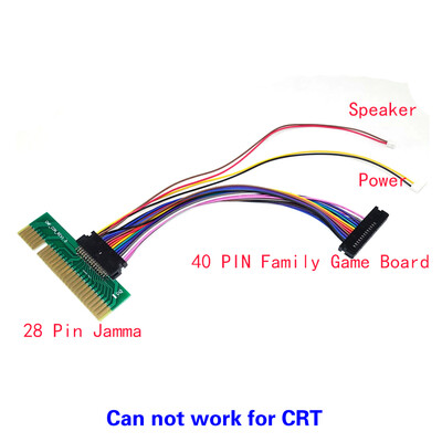 3D Pandora kutija za igre Kabelski svežanj 28-pinski adapterski kabel za spavanje 20-pinski konektor Dijelovi za DIY arkadne igre Joystick Konzolni ormarić
