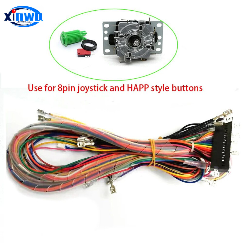 3D Pandora kutija za igre Kabelski svežanj 28-pinski adapterski kabel za spavanje 20-pinski konektor Dijelovi za DIY arkadne igre Joystick Konzolni ormarić