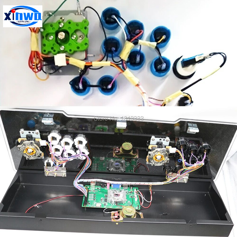 3D Pandora kutija za igre Kabelski svežanj 28-pinski adapterski kabel za spavanje 20-pinski konektor Dijelovi za DIY arkadne igre Joystick Konzolni ormarić