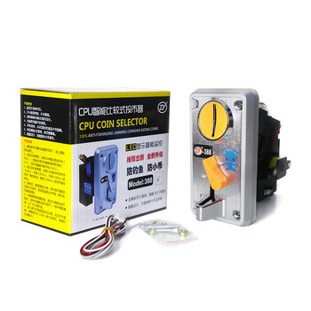 Multi Coin Acceptor Electronic JY-388 Colorful Flash LED Selector Сравнение на CPU за слот машина Arcade Cabinet Fishing Game