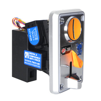 Multi Coin Acceptor Electronic JY-388 Colorful Flash LED Selector Сравнение на CPU за слот машина Arcade Cabinet Fishing Game