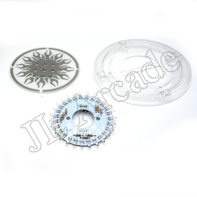 Košarkaški stroj Arcade LED gumb 135 mm šareni RGB svjetlosni gumb košarkaški stroj rog abažur Arcade svjetlosni gumb