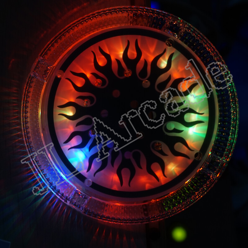 Košarkaški stroj Arcade LED gumb 135 mm šareni RGB svjetlosni gumb košarkaški stroj rog abažur Arcade svjetlosni gumb