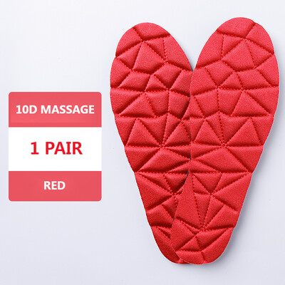 1 pereche tălpi interioare 10D super moi Gros, moale, noua inserție respirabilă, cizme unisex, talpă, tălpi cu absorbție a șocurilor, tălpi sport pentru pantofi