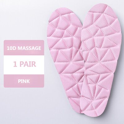 1 pereche tălpi interioare 10D super moi Gros, moale, noua inserție respirabilă, cizme unisex, talpă, tălpi cu absorbție a șocurilor, tălpi sport pentru pantofi