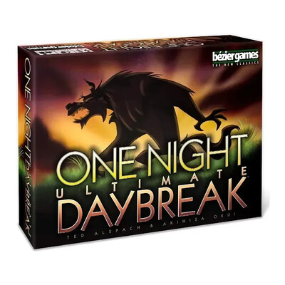 Bezier Games One Night Ultimate kāršu spēle vilkacis Daybreak
