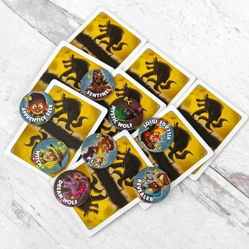 Bezier Games One Night Ultimate kāršu spēle vilkacis Daybreak