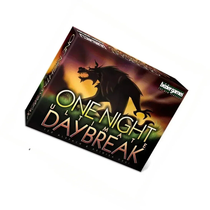 Bezier Games One Night Ultimate kāršu spēle vilkacis Daybreak