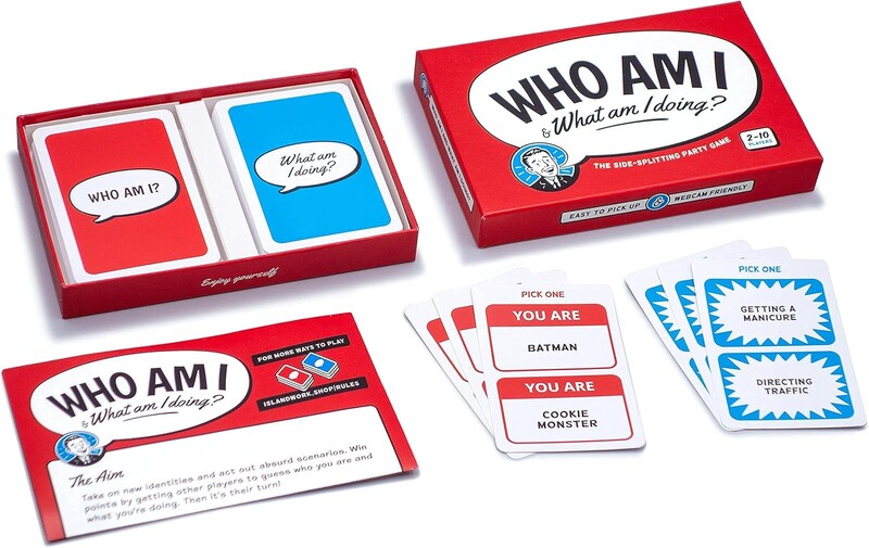 Kto som? Hry na stretnutia, kartové hry, otázky a odpovede, karaoke a blízke vzťahy, zábavné rodinné párty hry pre dospelých a deti, darček k narodeninám
