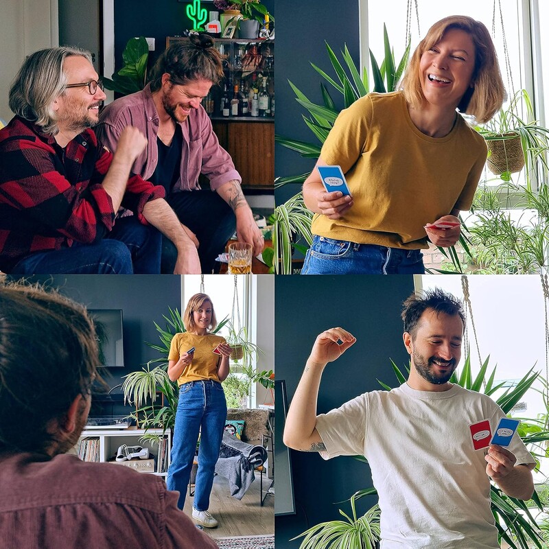 Kto som? Hry na stretnutia, kartové hry, otázky a odpovede, karaoke a blízke vzťahy, zábavné rodinné párty hry pre dospelých a deti, darček k narodeninám