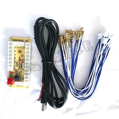 Placa USB Zero Delay Encoder Board 2.8mm 4.8mm 5Pin kabel Diy Kit za Joystick Gumb za igranje igrica SQ Store