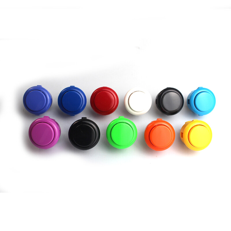 Originalni japanski SANWA OBSF-24 okrugli gumb s 24 mm arkadnim prekidačem za DIY set joysticka za PC PS/3 XBOX dijelove igre