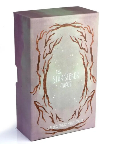 The star seeker Tarot 78 τμχ κάρτες 1: 1 Size Gilded Edge Guide book Tarot Επιτραπέζια παιχνίδια