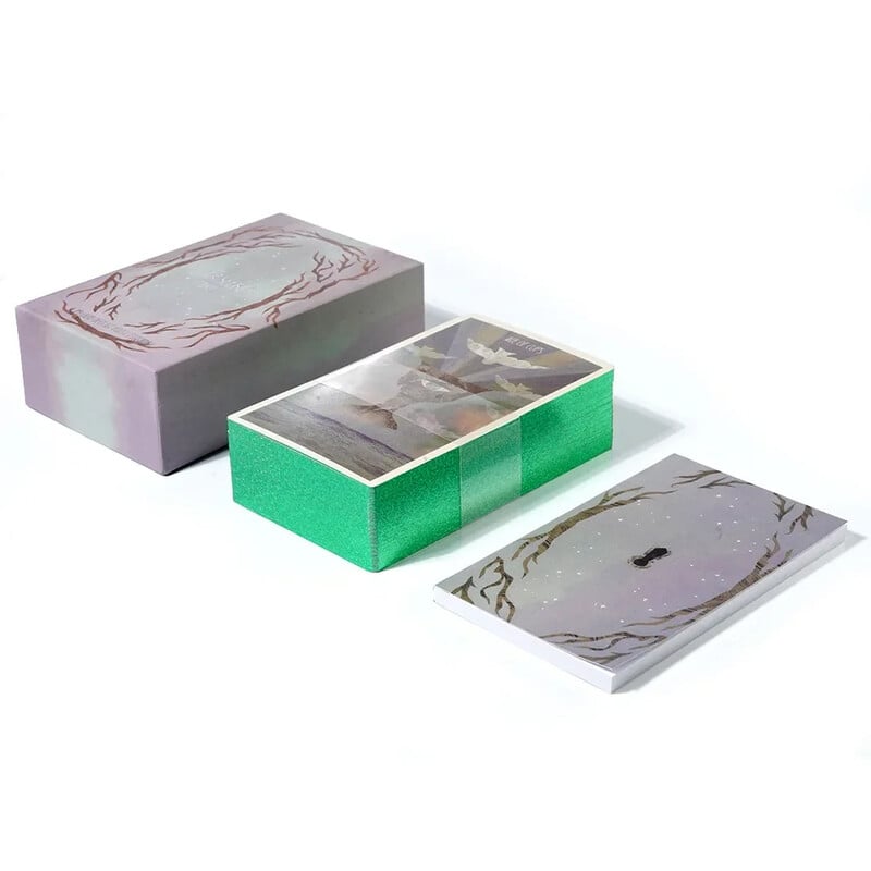 The star seeker Tarot 78 τμχ κάρτες 1: 1 Size Gilded Edge Guide book Tarot Επιτραπέζια παιχνίδια