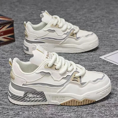 Ravne muške cipele za skateboarding Udobne muške tenisice za hodanje Dizajn meke muške tenisice za trčanje Otporne na habanje Tenis Masculino