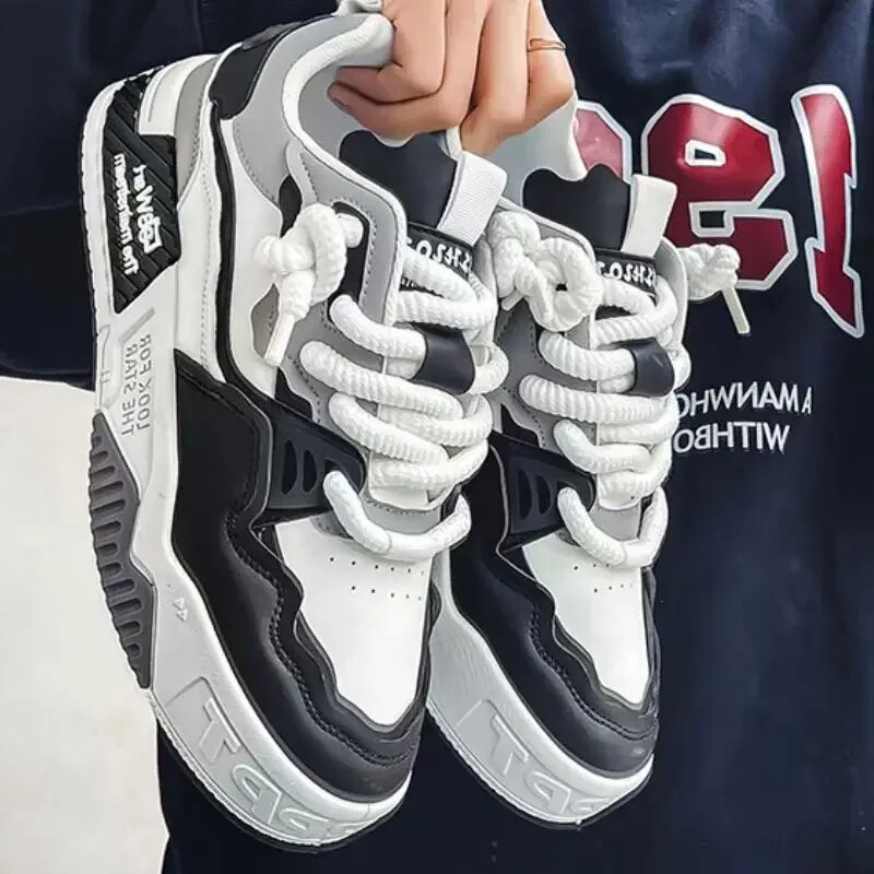 Ravne muške cipele za skateboarding Udobne muške tenisice za hodanje Dizajn meke muške tenisice za trčanje Otporne na habanje Tenis Masculino