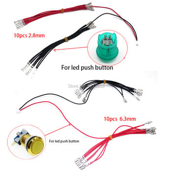 PC Raspberry Pi USB Zero Delay Encoder Circuit Board Diy Kit Led Push Button Joystick 2.8 4.8 mm 5Pin кабел Аркадни игри Проекти