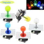 Arkadni LED joystick 5v svjetleći šareni LED joystick sa svjetlećim svjetlom Joystick za arkadne štapove za arkadne igre, dizalicu s kandžama/automate