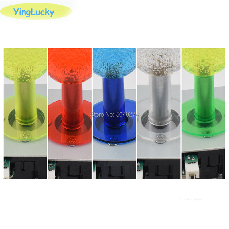 Arkadni LED joystick 5v svjetleći šareni LED joystick sa svjetlećim svjetlom Joystick za arkadne štapove za arkadne igre, dizalicu s kandžama/automate