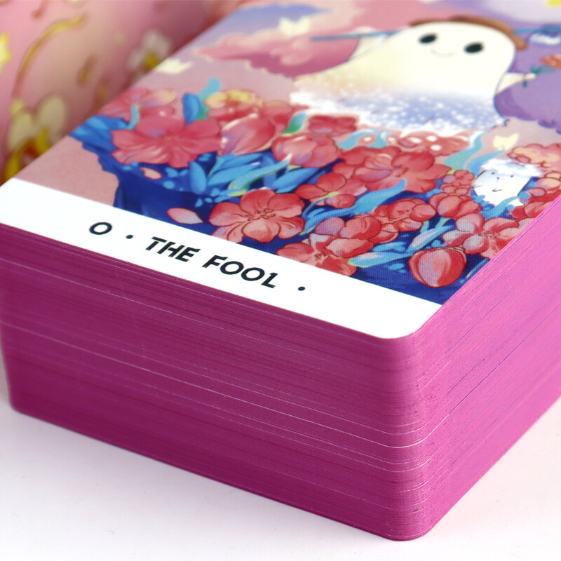 Spray Color Orchid Valley Taro kaladės būrimas vakarėlis darbalaukis žaislas pramogos laisvalaikis 18+ taro kortos su vadovu