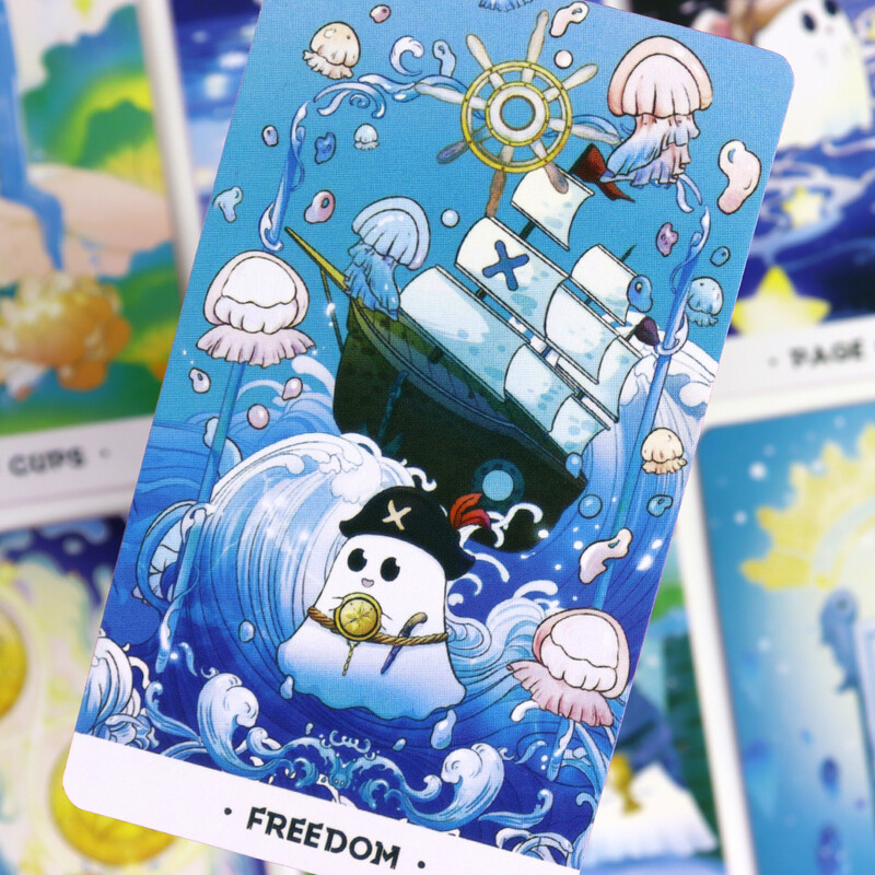 Spray Color Orchid Valley Taro kaladės būrimas vakarėlis darbalaukis žaislas pramogos laisvalaikis 18+ taro kortos su vadovu