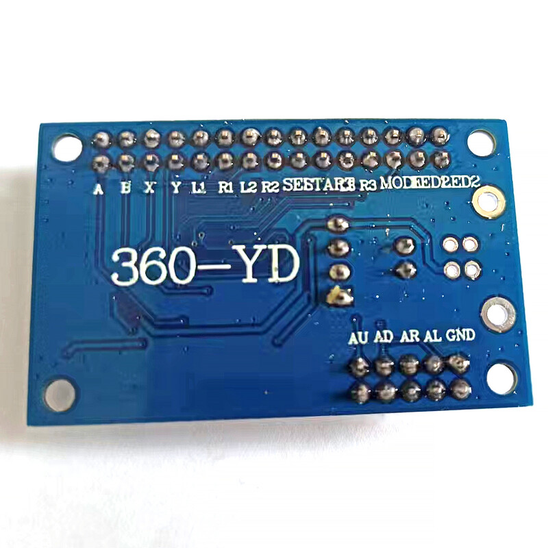 Arkádová doska s nulovým oneskorením, joystickom a kódovačom plošných spojov, ovládačom hernej karty Sanwa pre PC, ovládačom pre Xbox 360 a Androidom s káblom pre domácich majstrov.