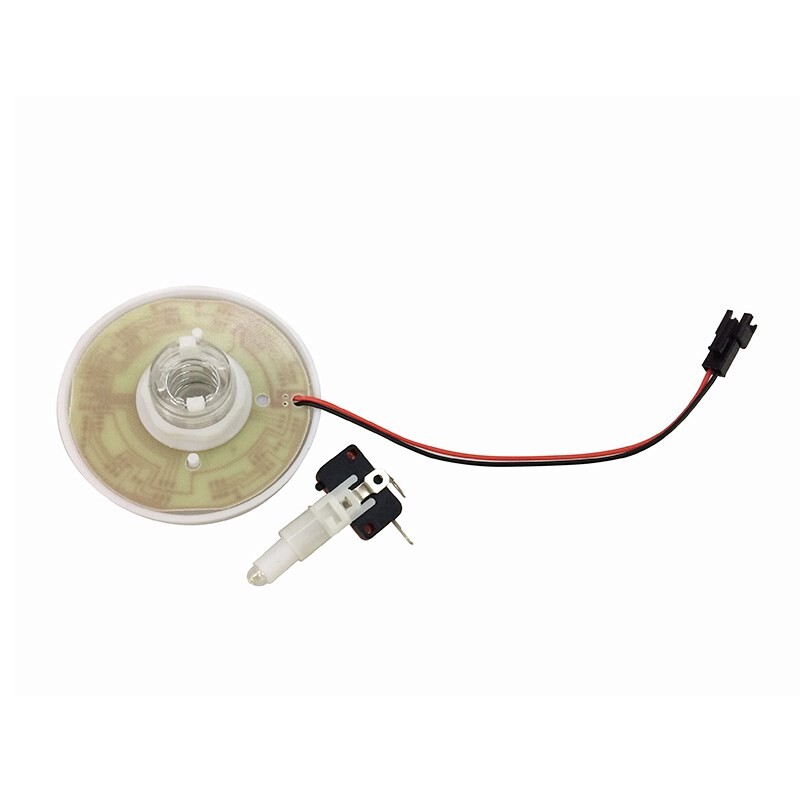 76MM RGB promjenjiva boja s osvijetljenim arkadnim gumbom LED šareno bljeskanje za dijelove automata za prodaju lutki s kandžama