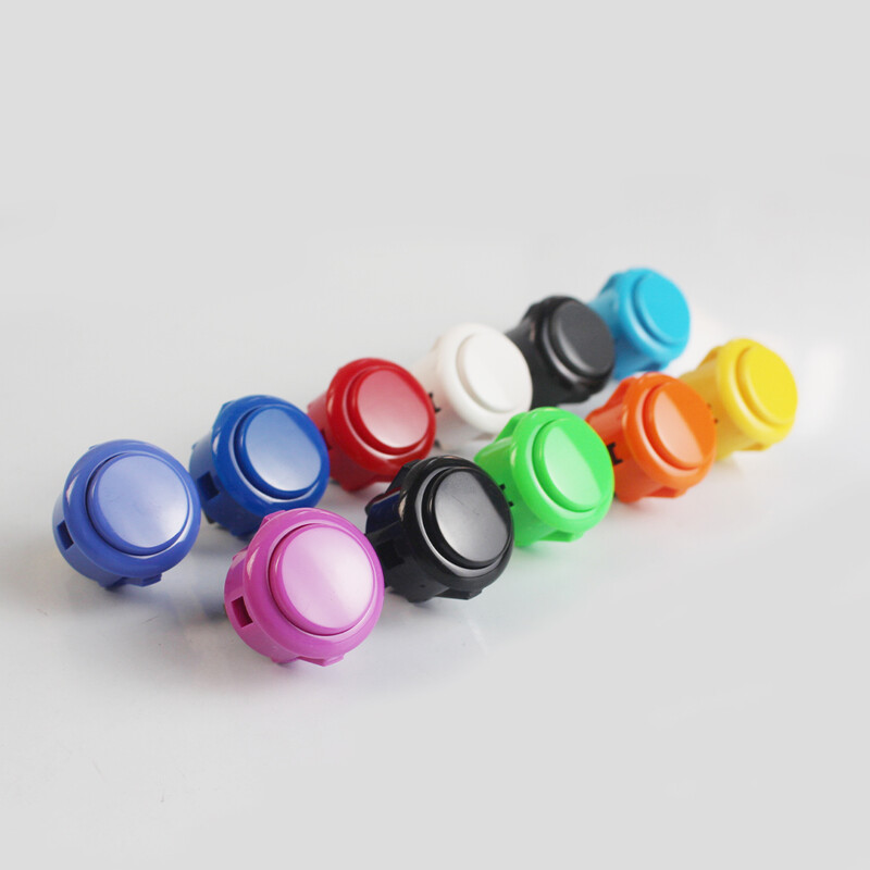 Originalni japanski SANWA OBSF-24 okrugli gumb s 24 mm arkadnim prekidačem za DIY set joysticka za PC PS/3 XBOX dijelove igre