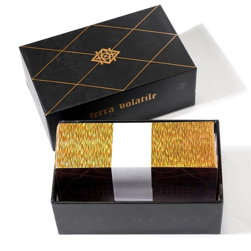 The Terra Volatile Tarot 105 karata veličine 1:1 Gilded Edge Tarot Društvene igre